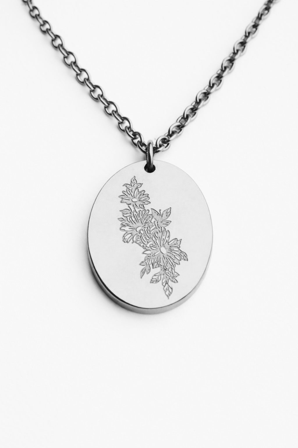 Birth Flower Necklace