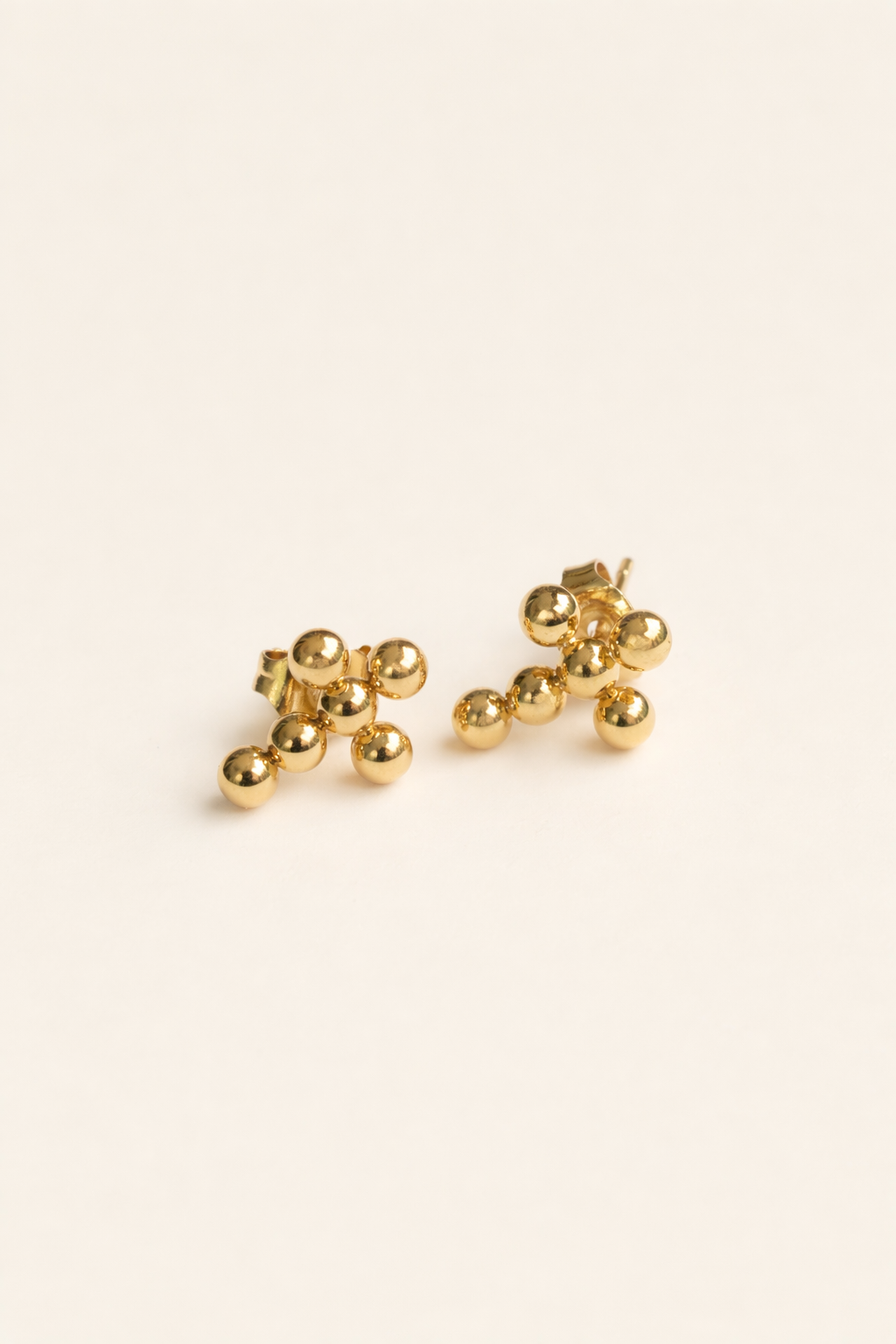Beaded Cross Stud