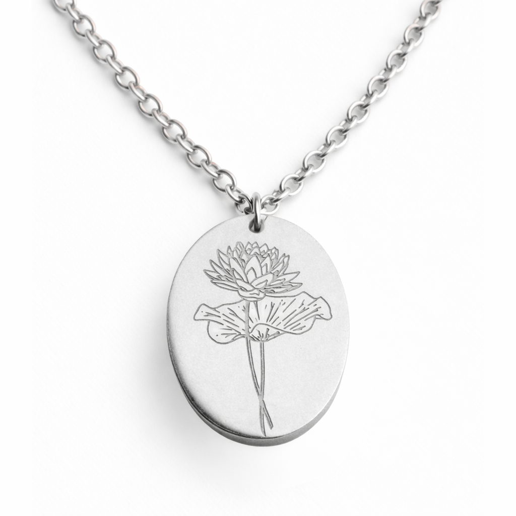 Birth Flower Necklace