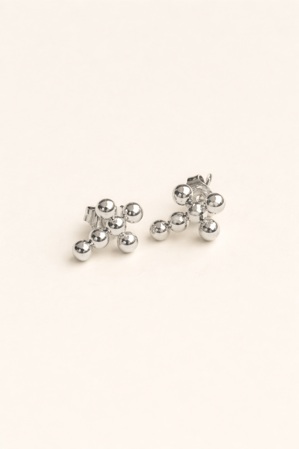 Beaded Cross Stud