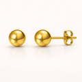 6mm Ball Stud Earring