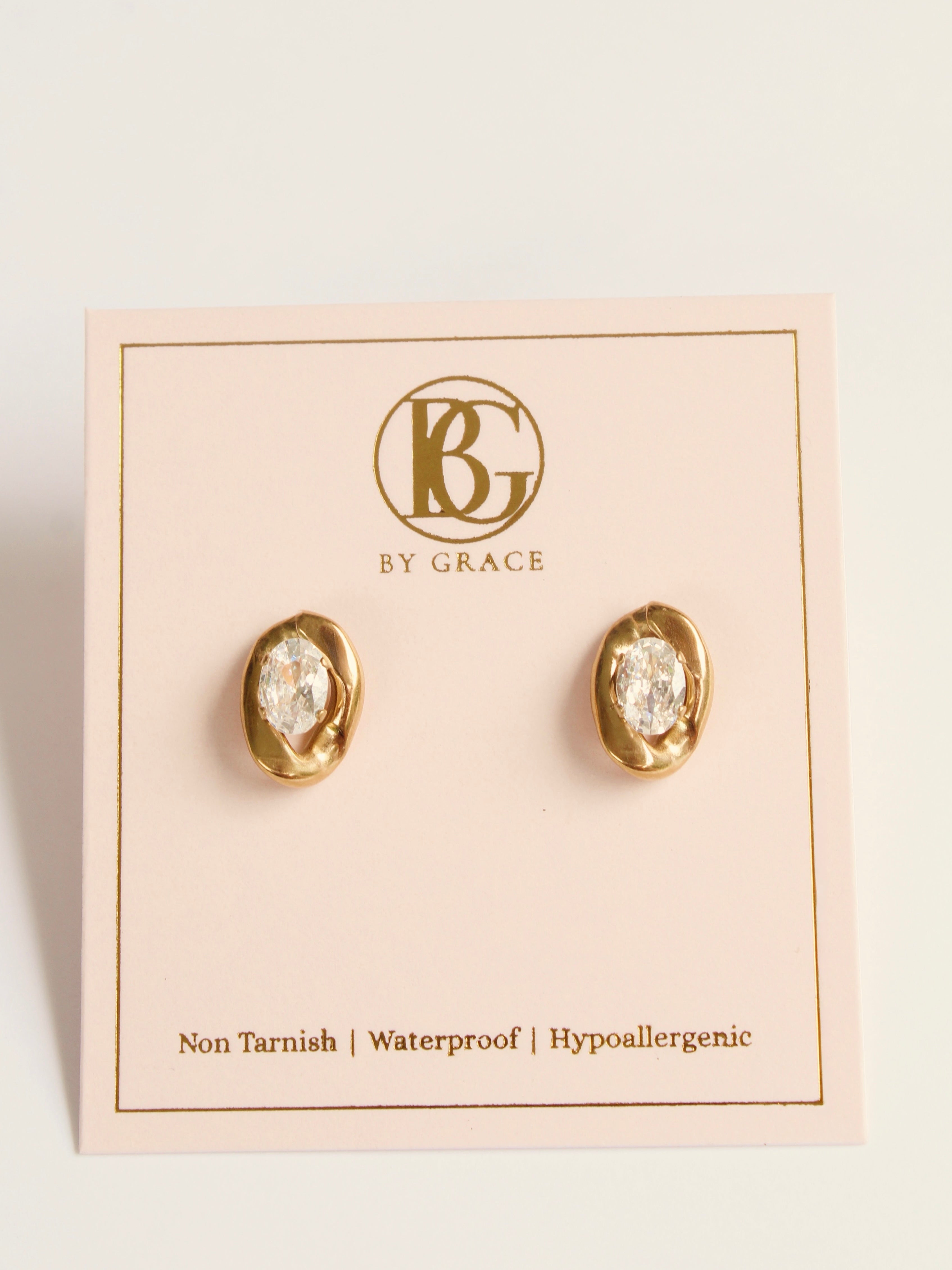 Mia Diamond Stud Earring