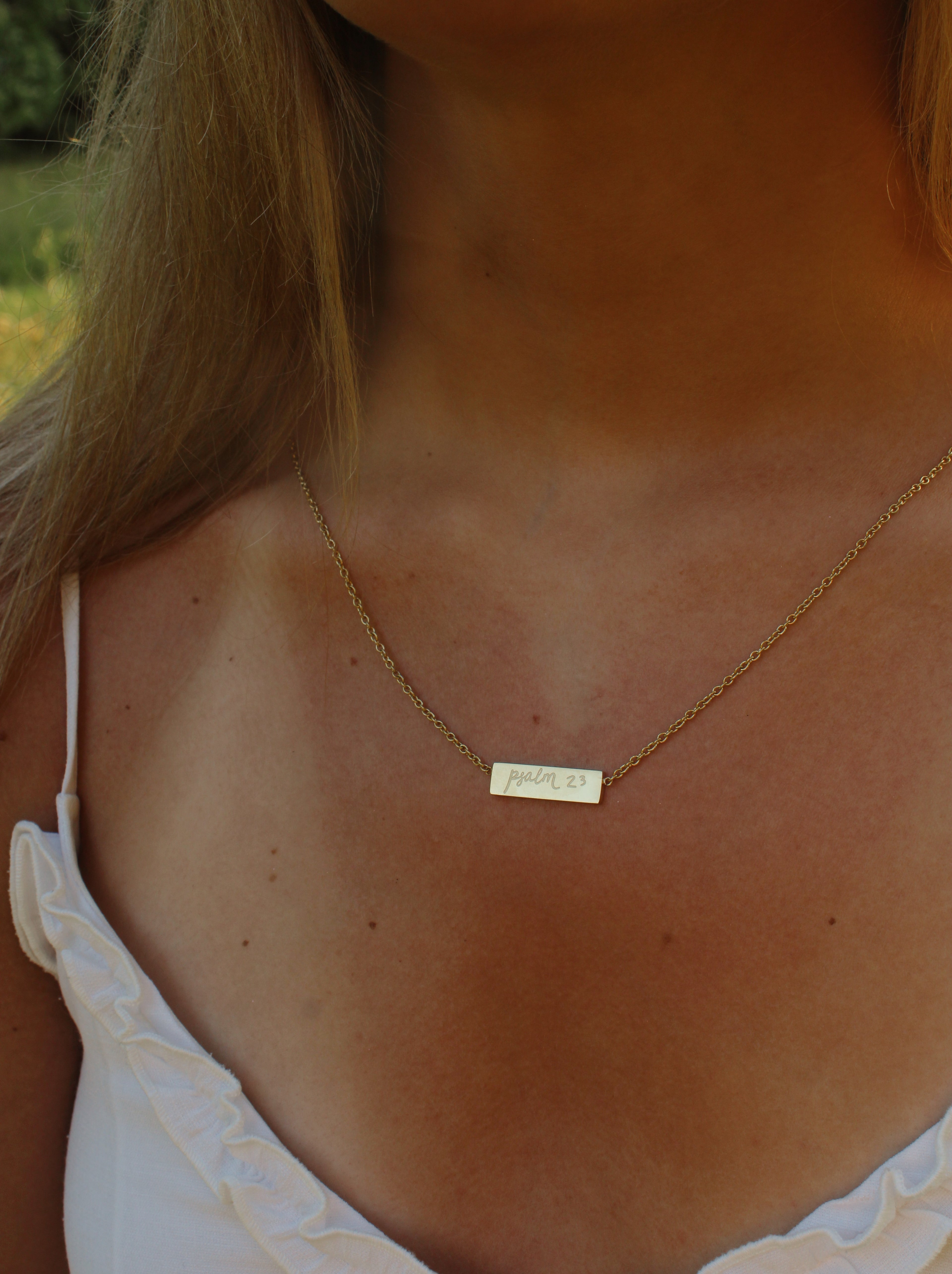 Psalm 23 Necklace