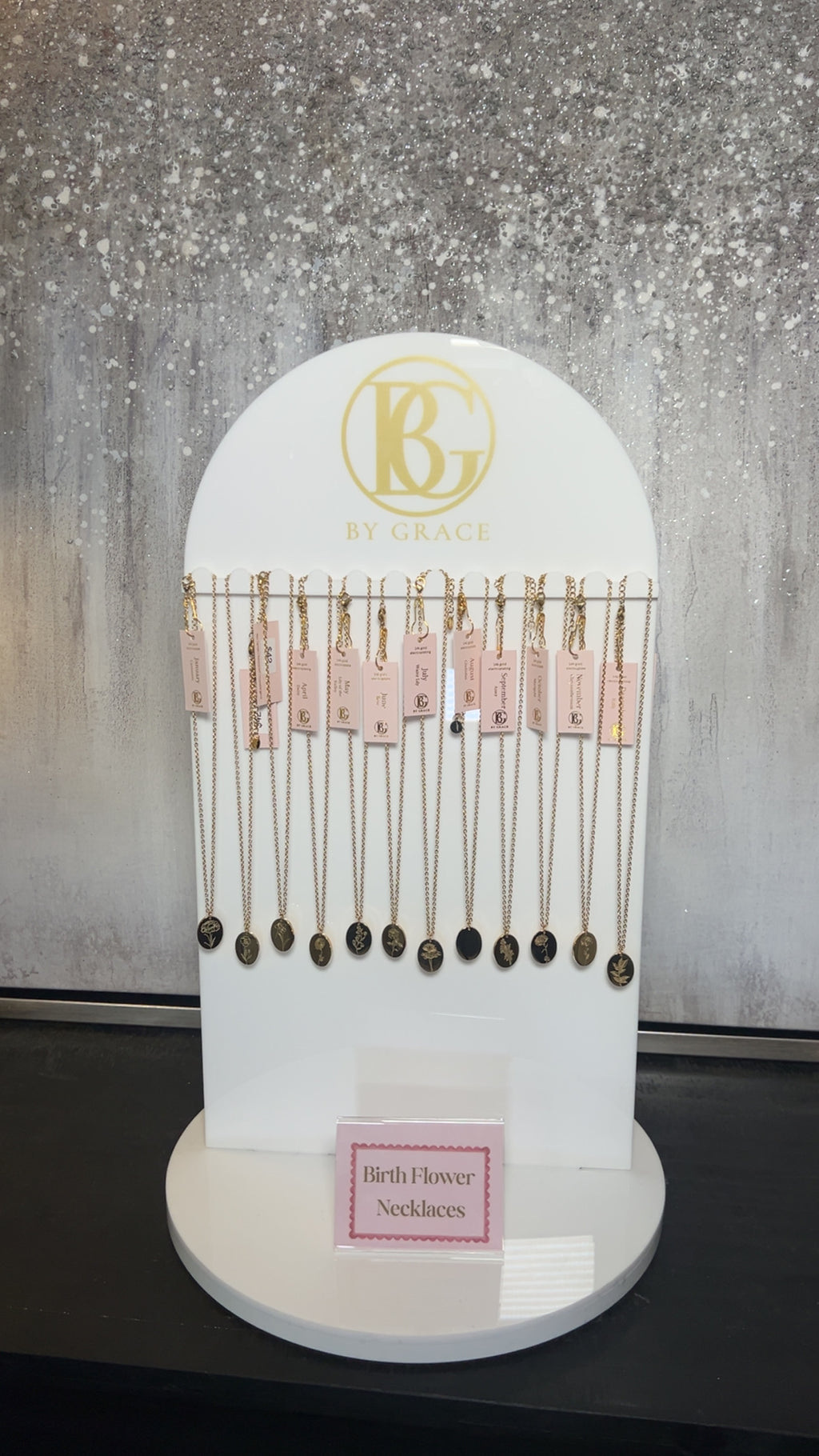 Birth Flower Display