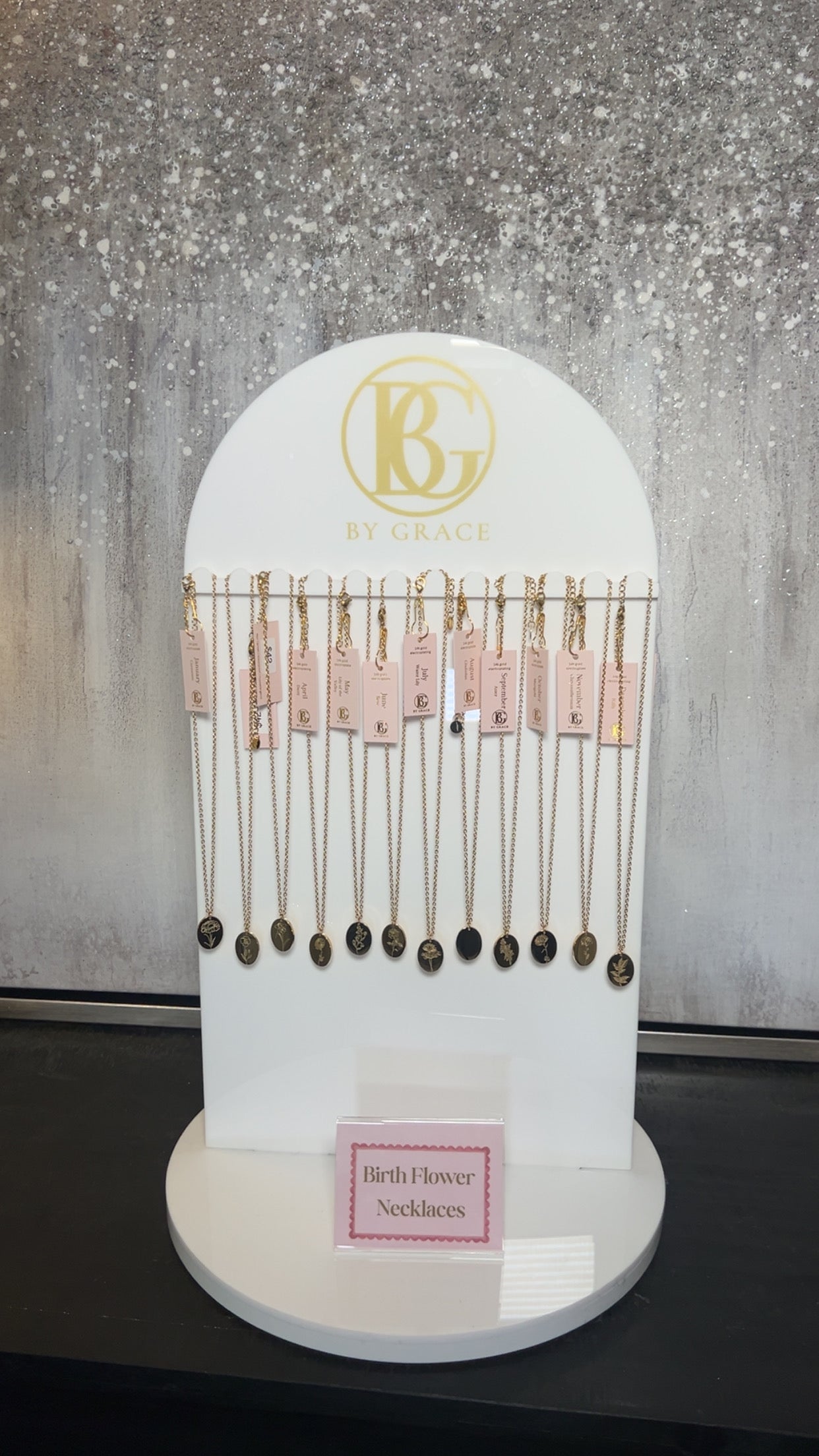 Birth Flower Display