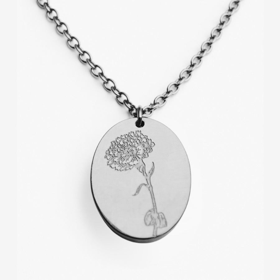 Birth Flower Necklace