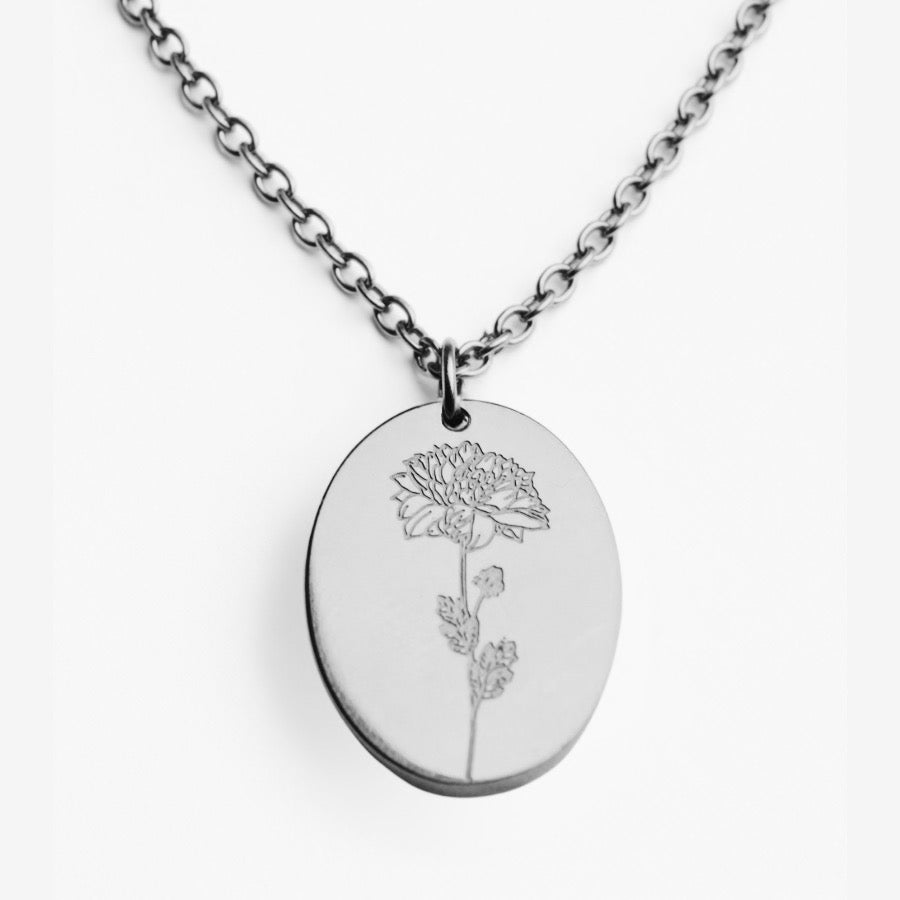 Birth Flower Necklace