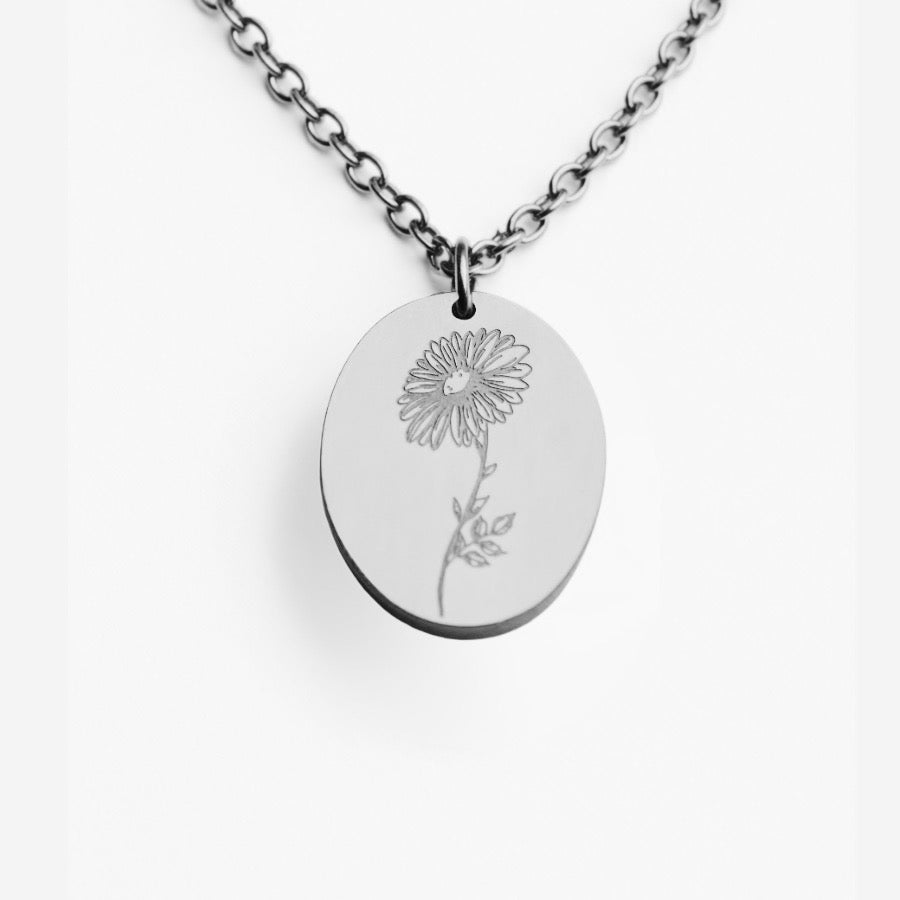 Birth Flower Necklace